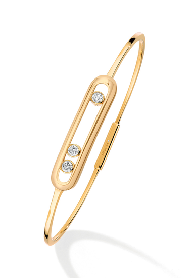 Messika Move Natural Titanium Diamond Men's Bangle Size M 6585 | Buy Online  Watches of Mayfair